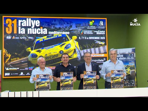 El 31º Rallye de La Nucía contará con 12 tramos y 161 km. de competición
