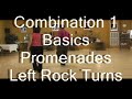 Foxtrot Basic Promenade Left Rock Turn