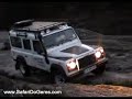 Off roading in Portugal in Landrovers