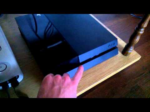 how to turn playstation 4 on