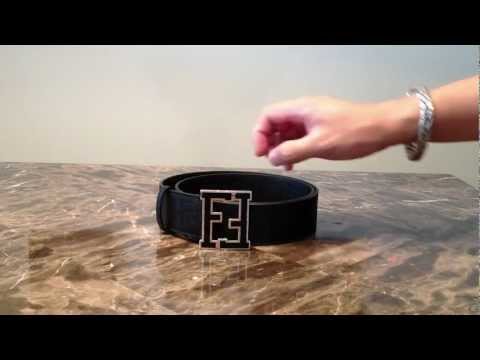 how to tell if a fendi belt is real
