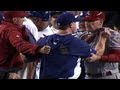 D-backs, Dodgers brawl twice in one night - YouTube