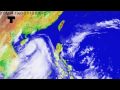 1993 Severe tropical storm Lewis (路易斯) - GMS images