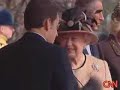 Sarkozy has been received by Queen Elizabeth II