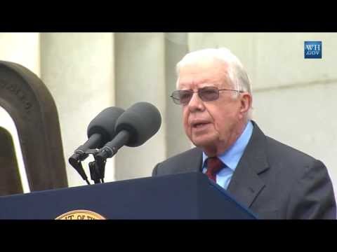 thedailyconversation - Former President Jimmy Carter speaks on the 50th Anniversary of the March on Washington. Subscribe to The Daily Conversation http://bit.ly/WZnLnd Join the co...