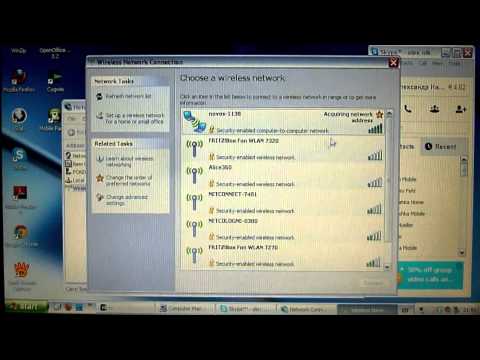 how to connect wifi to laptop windows xp