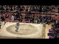 膝かくかくっ、初っ切りという名の相撲コント（普天王断髪式）