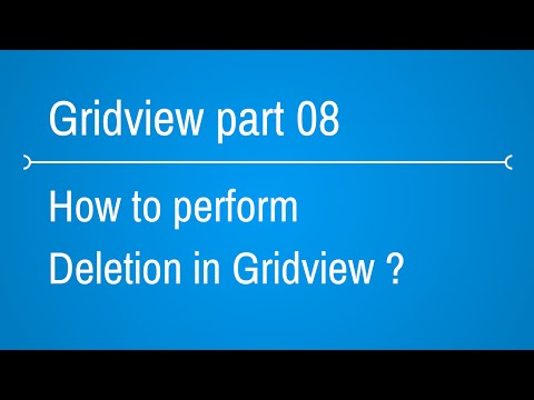 how to perform update operation in gridview