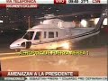 Interfieren las comunicaciones del helicóptero presidencial