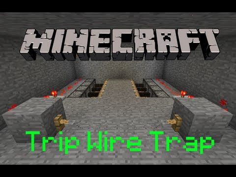 how to make a tripwire in minecraft pc