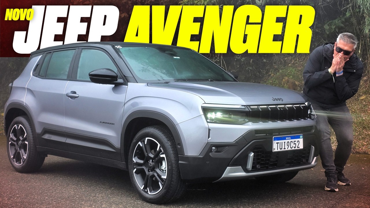 Novo Jeep Avenger Limited - PRIMEIRO TESTE! ANDA BEM? E O CONSUMO? MELHOR QUE RENEGADE? SAIBA TUDO!