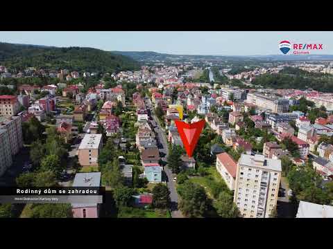Video Prostorný rodinný dům s velkou zahradou v atraktivní lokalitě Horní Drahovice, Karlovy Vary