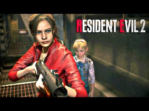 Resident Evil 2 Remake Claire - Pelicula completa Español - PS4 1080p