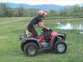 Crash Into Water on 4-Wheeler