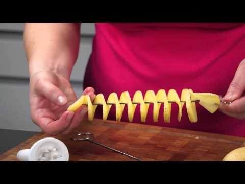Нож для нарезки картофеля спиралью PRESTO, 4 шпажки