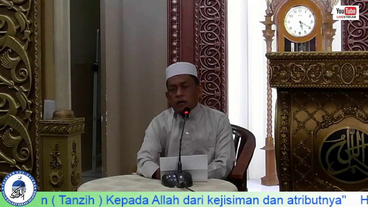 Penyucian ( TANZIH ) Kepada Allah dari kejisiman dan atributnya