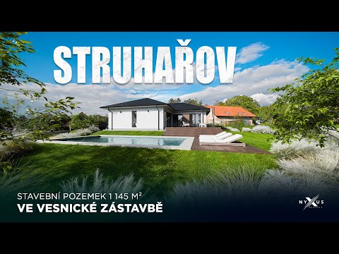 Video Prodej stavebního pozemku 1 145 m² - Struhařov u Mnichovic