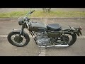 1971 XS1-B XS650 custom 大脱走仕様 エンジン始動 大脱走