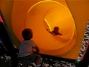 Elliott and Ryan on the slide