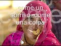 \"Averti addosso\"