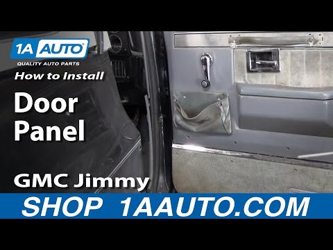 How To Install Replace Remove Door Panel 73-87 Chevy GMC pickup Truck & SUV – 1AAuto.com