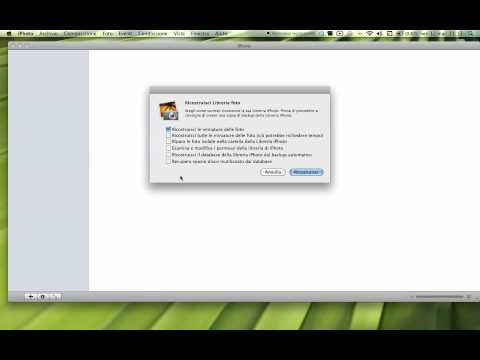 iPhoto: gestione delle fotografie su Mac OSX iPhoto: gestione delle fotografie su Mac OSX