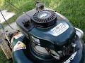Trash Picked 5.5 HP Craftsman Mulching Lawnmower