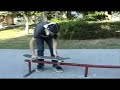 Joseph Keeven: F/S 50-50 grind trick tip Joseph Keeven: F/S 50-50 grind trick tip