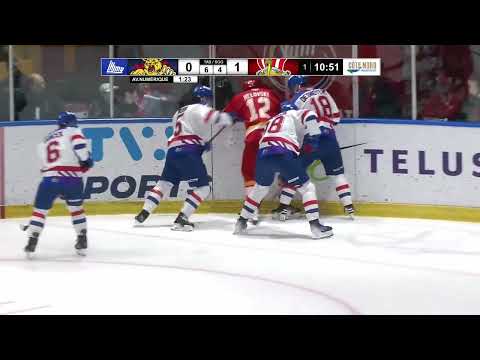 Caleb Desnoyers - forechecking, stickwork, defensive anticipation, physicality