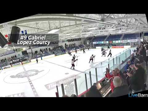 Gabriel Lopez Courcy's brilliant read and precise pass showcase his exceptional playmaking skills