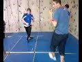 lutte en cours de sport  (fonta vs sofianne 2)