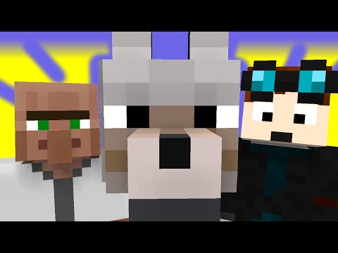 Monster School: Rocky the Dog (Minecraft Animation, TDM, TheDiamondMinecart, Trayaurus)