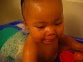 Kayla 10 Month Old Bathtime 1