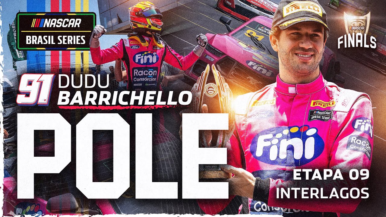 NASCAR Brasil - Dudu Barrichello faz a Pole Position em Interlagos