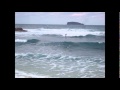 山口木与GK貸切サーフィン One man surfing at Kiyo GK Dec.30 2011