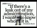 MR BUSH - IT IS YOUR TURN