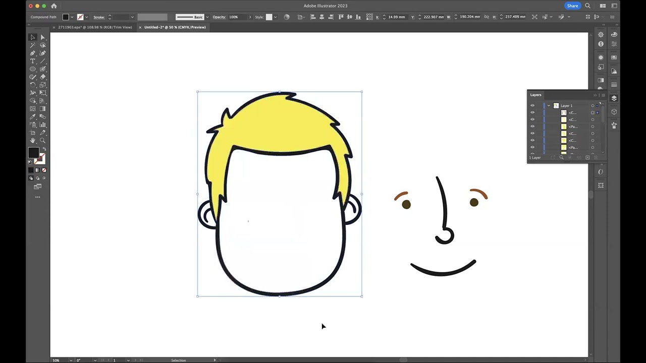 How to colour your Digital Illustration - Adobe Illustrator