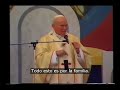 juan pablo ii a las familias   porto san giorgio 1988