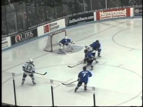 ABBOTT'S FOUR POINTS HELP MAINE SWEEP ALABAMA-HUNTSVILLE WITH 5-0 WIN