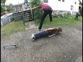 Human skateboard remake