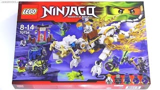 Built in 60 seconds: LEGO Ninjago Master Wu Dragon 70734