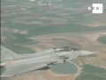 Aviones de combate Eurofighter de varios países vuelan juntos