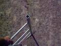 Throwing a section of ladder from Cell Tower 450ft