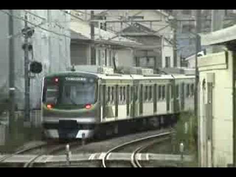 東急多摩川線新7000系多摩川の文字が変ってる！
