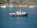 Comino Ferry leaving Mgarr Harbour, Gozo Comino Ferry leaving Mgarr Harbour, Gozo