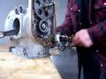 Ural piston pin removal