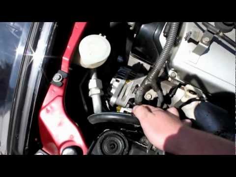 how to replace alternator belt on mitsubishi eclipse