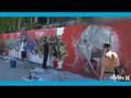 Hurley - Alex Pardee Timelapse Painting in San Fransico