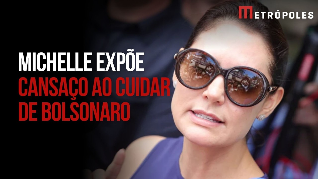Michelle desabafa sobre cuidados com Bolsonaro após cirurgia