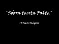 o teatro mágico   sobra tanta falta